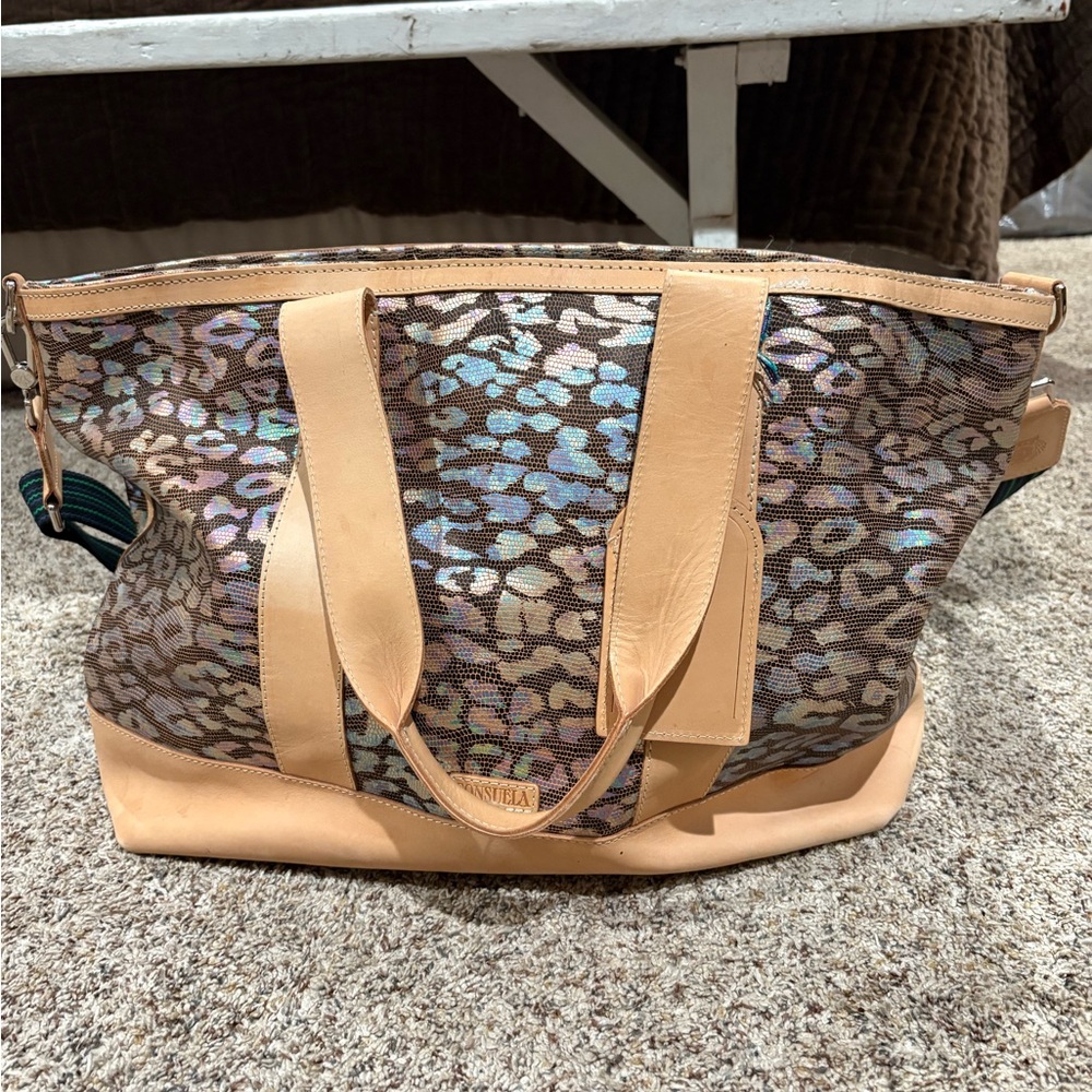 Consuela Leopard Print Tote - Picture 2 of 8